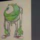 Image for article titled Monsters University Concept Art! Behold Sulley's freshman 15 and Mike's retainer